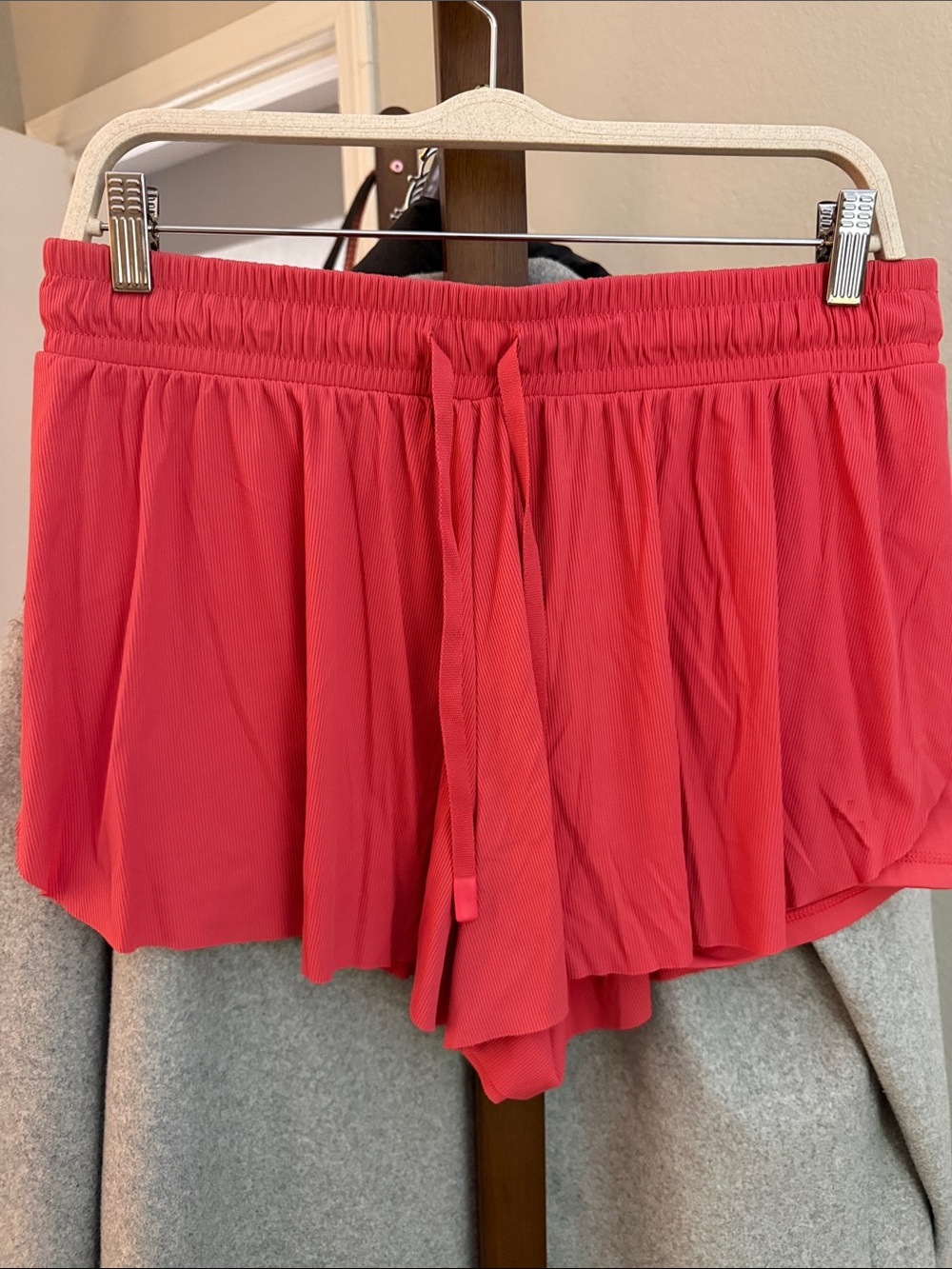 Joy Lab Watermelon Elastic-Waist Pull-On Shorts